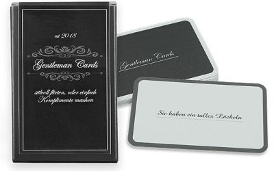 Gentleman Cards – Flirten auf besondere Weise