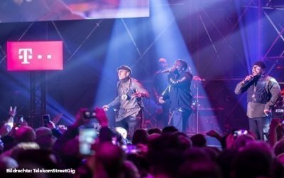 „Louder!“ – der Telekom Street Gig mit den Black Eyed Peas in Köln