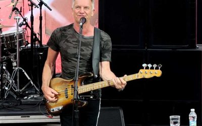 Sting erhält den INTERNATIONAL MUSIC AWARD (IMA) in der Kategorie „Hero“