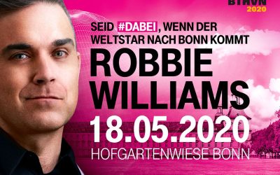Telekom feiert 250 Jahre Beethoven mit Superstar Robbie Williams