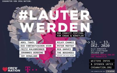 #lauterwerden: Das Charity-Festival für die Veranstaltungsbranche