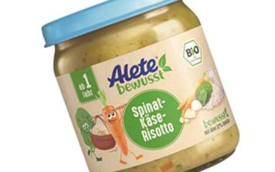 Alete ruft Kinderrisotto zurück