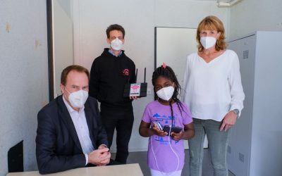 Flüchtlingsunterkunft in Düsseldorf mit leistungsstarkem Wlan ausgestattet