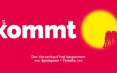 Das asphalt Festival 2021 findet statt! VVK läuft