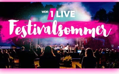 4 Wochenenden, 4 Locations, 8 Veranstaltungen, 1LIVE Festivalsommer!