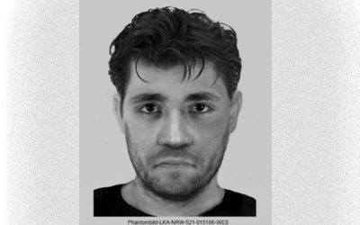 Nach Sexualdelikt in Benrath fahndet die Polizei öffentlich mit Phantombild nach Täter