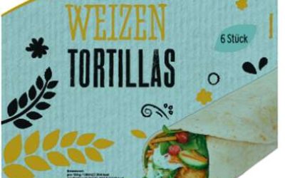 Rewe ruft Weizen Tortillas zurück