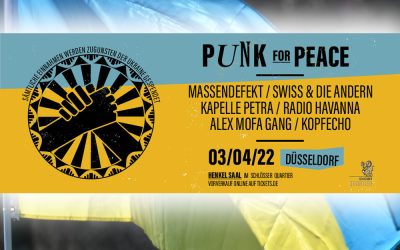 PUNK FOR PEACE – 03.04.22