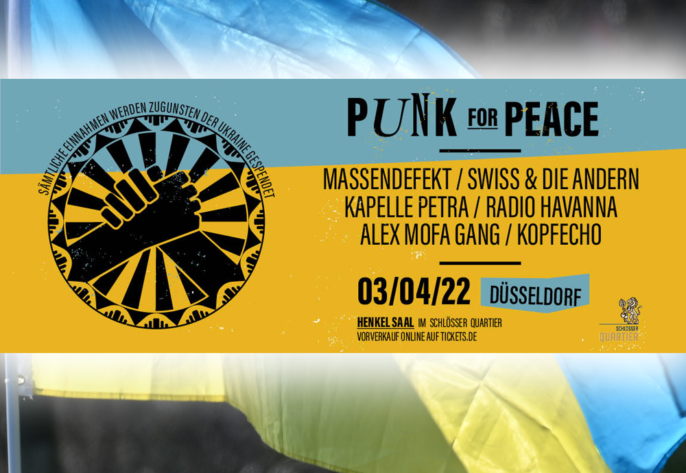 PUNK FOR PEACE - 03.04.22