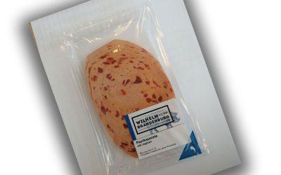 Metallteilchen in Wilhelm Brandenburg Paprikapastete mit Joghurt