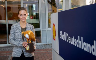 Deutsche Umwelthilfe verleiht den Goldenen Geier 2022 an Shell