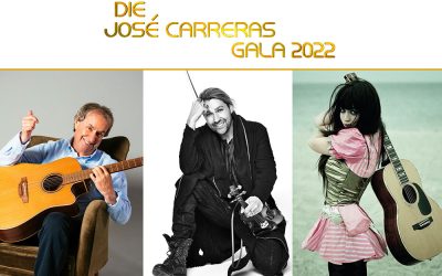Erste Star-Zusagen der 28. José Carreras Gala: Chris de Burgh, David Garrett und Aura Dione