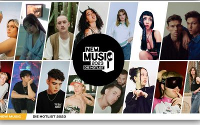 „Die ‚New Music 2023‘-Hitliste: Das sind die Stars von Morgen!“
