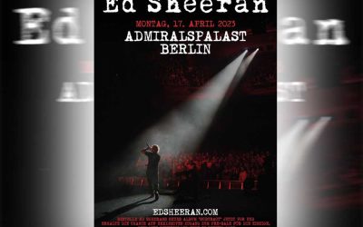 Ed Sheeran kündigt einziges Deutschland-Konzert für 2023 an