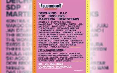 Deichbrand Plakat 2023