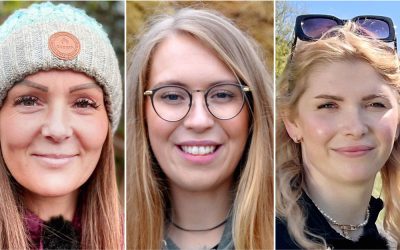 (v.l.) Geflügelbäuerin Stefanie, Pferdehalterin Alexandra, Pferdewirtin Carolin Foto: RTL