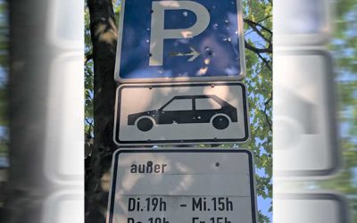 Gefährlicher Spaß! Essener schießt mit Luftgewehr auf Verkehrszeichen