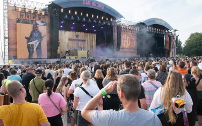 Tokio Hotel beim San Hejmo Festival 2023/ Foto: Niveau-Klatsch