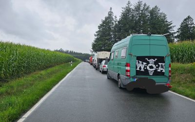 Wacken… warten auf neue Infos zur Anreise… / Foto: niveau-klatsch