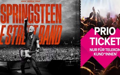 Bruce Springsteen live in Deutschland 2024: Erlebet das Rock-Event des Jahres!/ Foto: Telekom