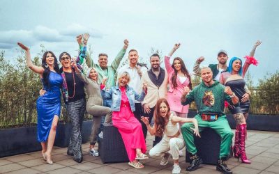 v.l.n.r.: Micaela Schäfer, Julian F.M. Stoeckel, Elke Fussbroich, Frank Fussbroich, Annemie Herren, Chris Broy, Cosimo Citiolo, Nathalie Gaus, Xenia Prinzessin von Sachsen, Eric Sindermann, Jakub Jarecki, Kate Merlan / Foto: RTLZWEI - Marc Bremer