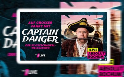 Bochum feiert: 1LIVE-Weltrekord mit Daniel Danger © WDR/Annika Fußwinkel