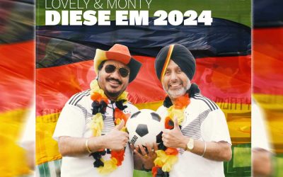 Lovely & Monty, die charmanten Bhangu Brothers, erobern mit ihrem EM-Song „Diese EM 2024“ Deutschland im Sturm -Foto: micar-media.com