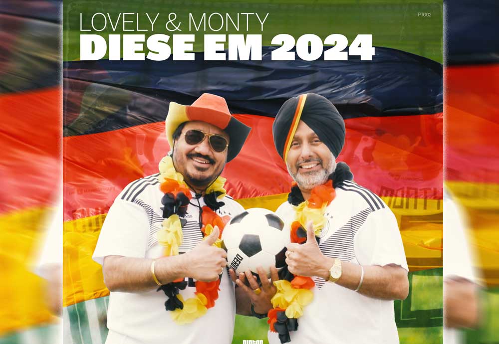 Lovely & Monty, die charmanten Bhangu Brothers, erobern mit ihrem EM-Song „Diese EM 2024“ Deutschland im Sturm -Foto: micar-media.com