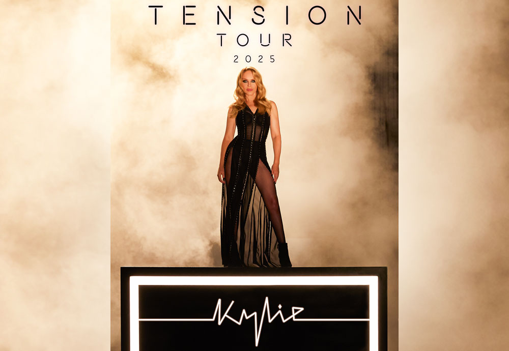 Tension Tour 2025: Kylie Minogue kommt nach Deutschland! Foto: shorefire.com/roster/kylie-minogue