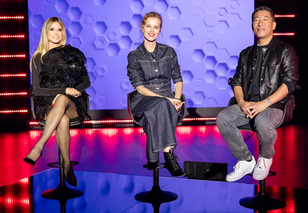 GNTM_karl_lagerfeld Karl Lagerfeld Tribute bei GNTM/ Foto: ProSieben/Nadine Rupp