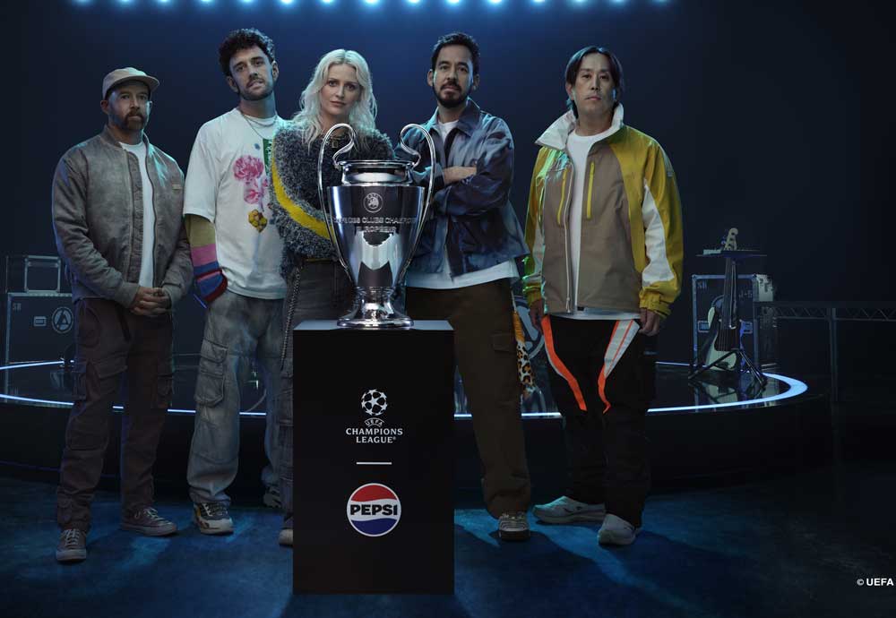 LINKIN PARK rockt die Eröffnungsshow des UEFA Champions League-Finales/ Foto: PepsiCo