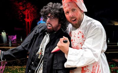 Das Halloween-Schwimmbad-Fest in Niemegk begeistert Jung und Alt( Foto Steven Preisner und Kalle Feldberger / Bildrechte: Privat