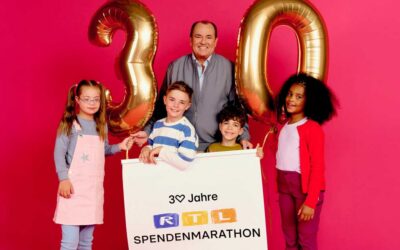 Wolfram Kons moderiert zum 30. Mal den RTL-Spendenmarathon Foto: RTL / Pascal Bünning