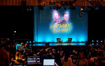 Bratwurst und Baklava“ – dem Podcast von Bastian Bielendorfer und Özcan Cosar/ Foto: niveau-klatsch