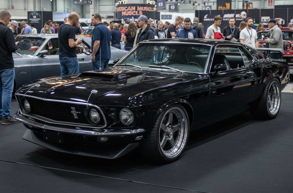 Europas wildeste Tuning-Cars auf der Essen Motor Show/ Foto: KI generiert - Adobe Firefly