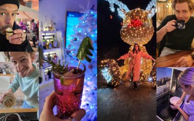 Weihnachten bei den Stars von MICAR Media / (li. oben) Dj Micar/ (li. unten) Kevin Silvergieter/ (re. oben) Johannes Heinrichs (re.unten) Karolin Berger Mitte: Anika Lehmann Foto: Sandra Michel/ Privat Anika Lehmann / Privat Kevin Silvergieter und Carsten Michel