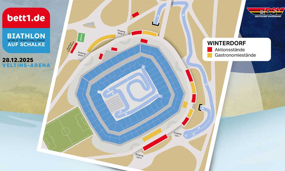 Biathlon auf Schalke lädt zum Winterfest für alle Sinne Foto: biathlon-aufschalke.de