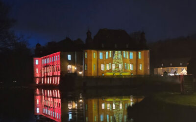 Schloss Dyck/ Weihnachtsmarkt/ Foto: niveau-klatsch.com