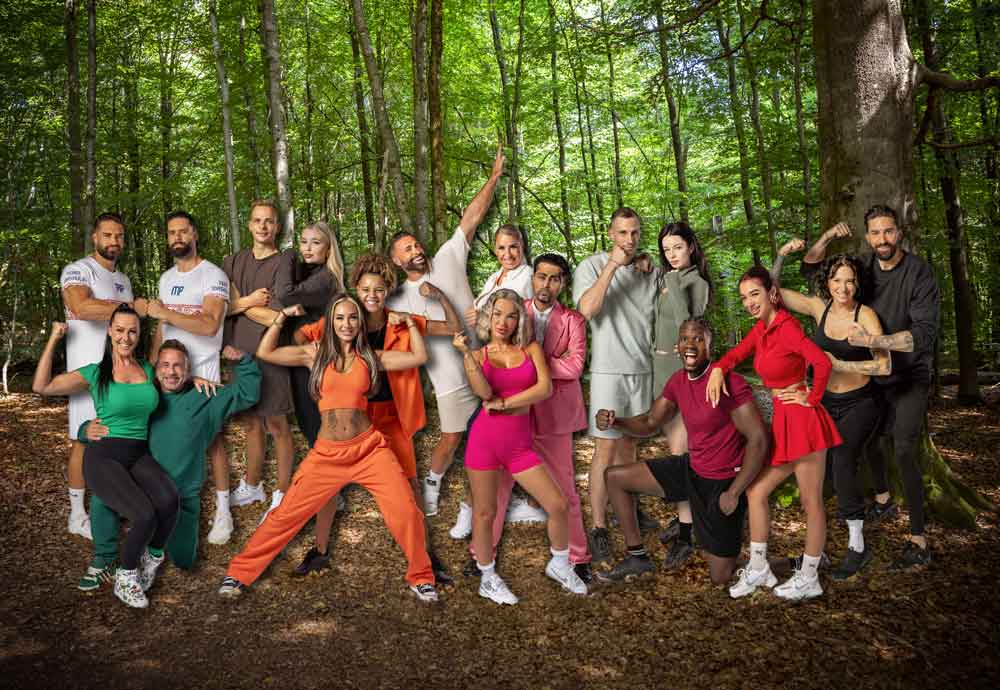 couple-challenge_2026_teilnehmer oben v.l.n.r.: Aleks, Marko, Hendrik, Sophie, Andrew, Virginia, Patrik, Zoe, Liza, Sebi; unten v.l.n.r.: Patti, Patrick, Carina, Chika, Emmi, Samuel, Joshi Josh, Ariel / Foto: RTLZWEI / Andreas Zitt