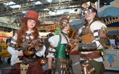 Steampunk im Rahmen des Historischen Jahrmarktes / Foto: niveau-klatsch